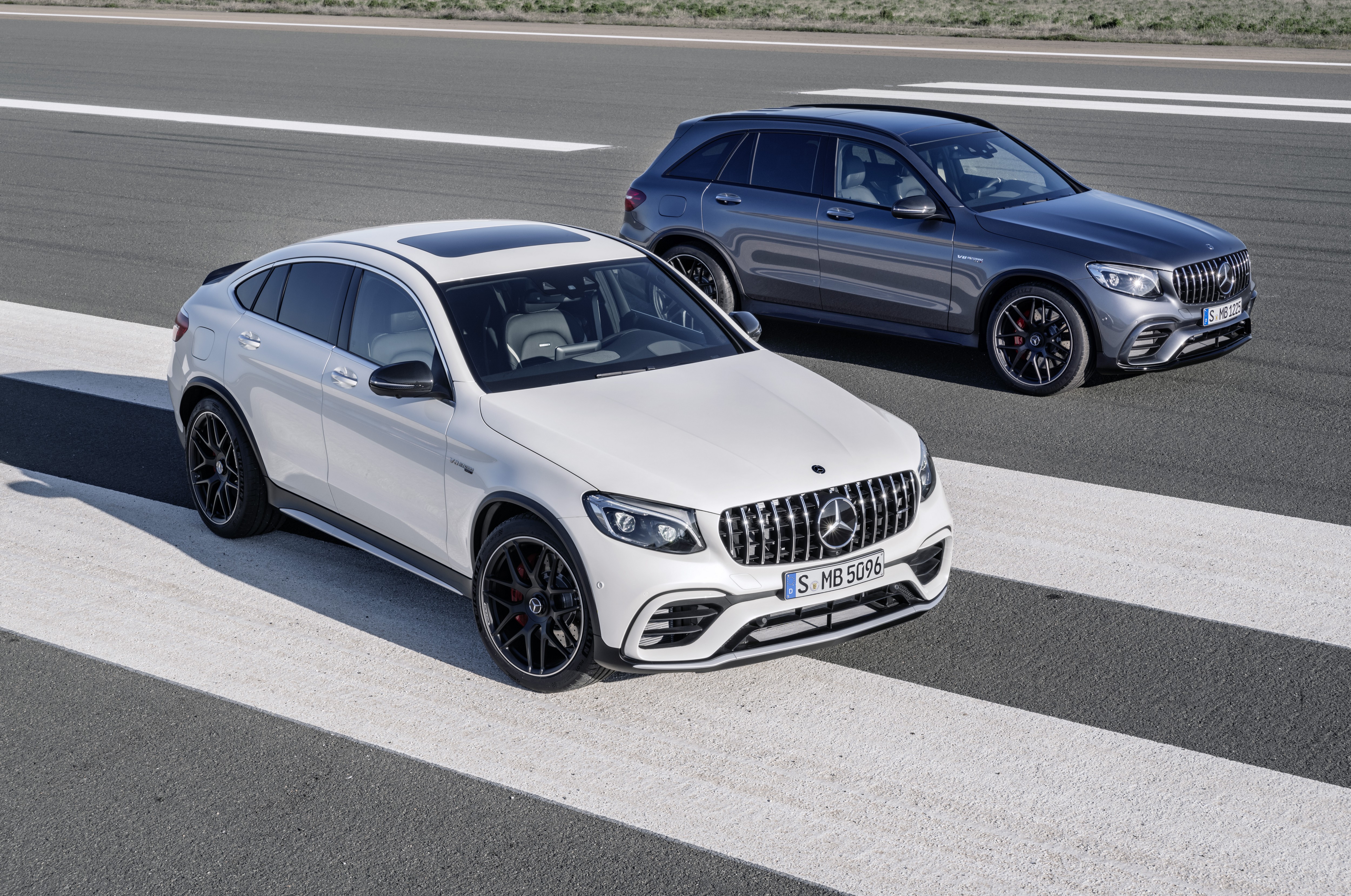 Mercedes Amg Announces Pricing For New Glc 63 S 4matic Suv And Coupe Mercedes Benz Newsroom