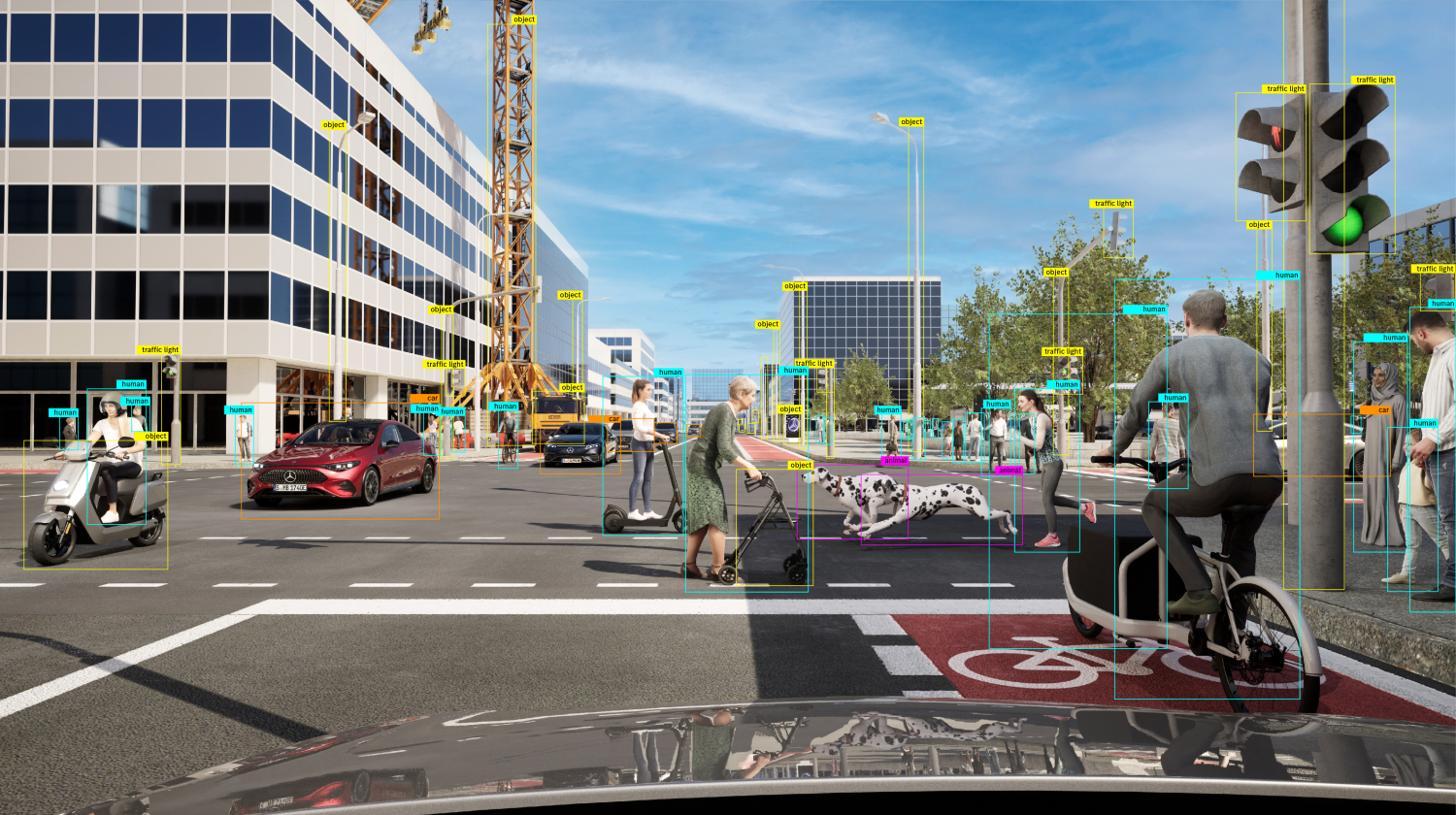 More safety on the roads: How Mercedes-Benz contributes with data from real-life traffic