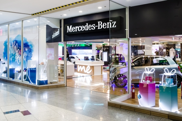 Latest Mercedes Benz Pop Up Shop Opens In Churchill Square Shopping Centre Brighton Mercedes Benz Newsroom