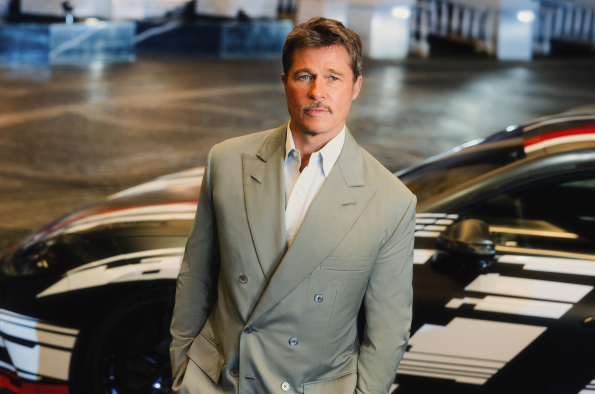 Built to excite: A stunning Las Vegas premiere for a new dimension of performance with Brad Pitt, George Russell and the upcoming Mercedes-AMG GT 4-Door Coupe