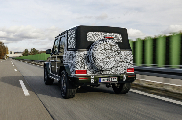 The legendary G-Class family is growing: Tough testing programs begin