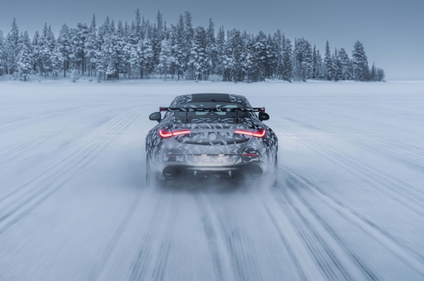 Uncompromising AMG begins cold-weather testing in Sweden