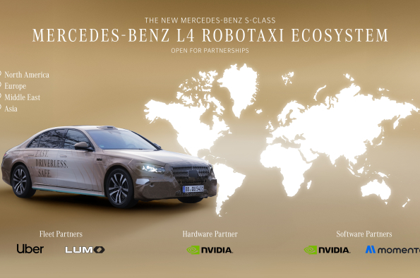 Mercedes‑Benz accelerates future robotaxi ecosystem and collaborates with industry-leading partners