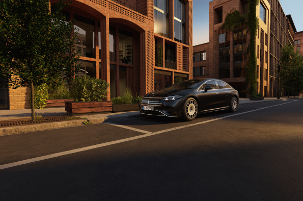 The new Mercedes-Benz EQS: Smarter than ever. Further than ever.