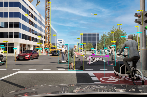 More safety on the roads: How Mercedes-Benz contributes with data from real-life traffic