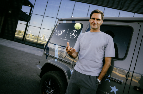 Neon Legacy Initiative: Mercedes-Benz and Roger Federer support local tennis clubs ahead of the Laver Cup 2026 in London