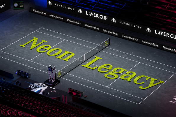 Neon Legacy Initiative: Mercedes-Benz and Roger Federer support local tennis clubs ahead of the Laver Cup 2026 in London