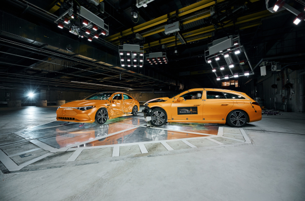 Mercedes-Benz puts CLA safety to the ultimate real-world test