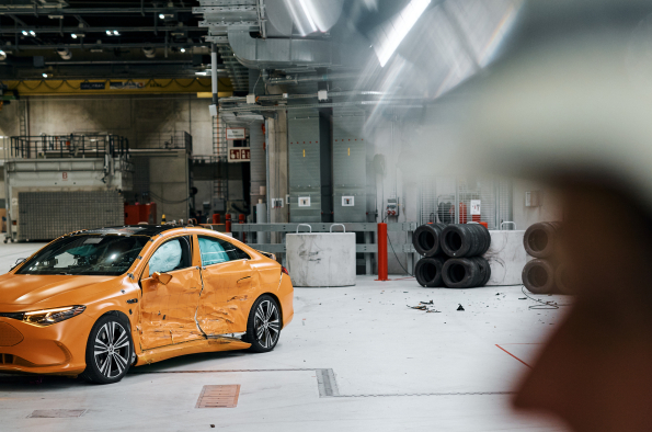 Mercedes-Benz puts CLA safety to the ultimate real-world test