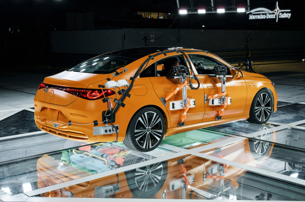 Mercedes-Benz puts CLA safety to the ultimate real-world test